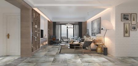 Living room 3ds max vray interior scene model 0152