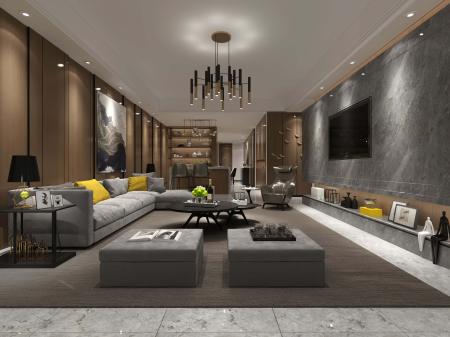 living room 3ds max vray interior scene model 0146