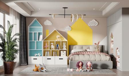 Children room 3ds max vray interior scene model 00