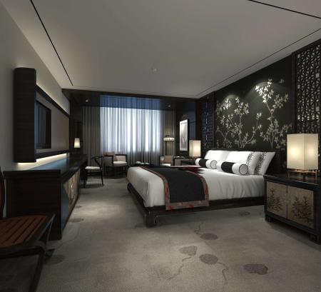 Hotel single room 3ds max vray interior scene mode