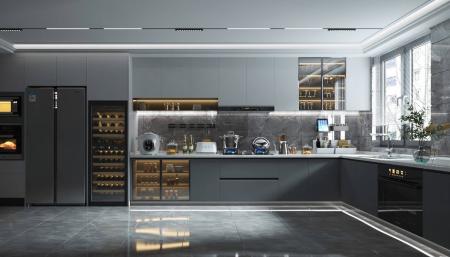 Kitchen 3ds max vray interior scene model 0048