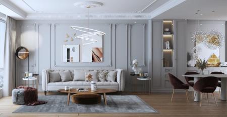 Living room 3ds max vray interior scene model 0134