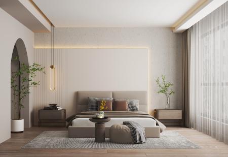 Bedroom 3ds max vray interior scene model 0043