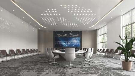 Meeting room 3ds max vray interior scene model 006