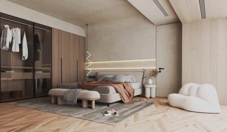 Bedroom 3ds max vray interior scene model 0046