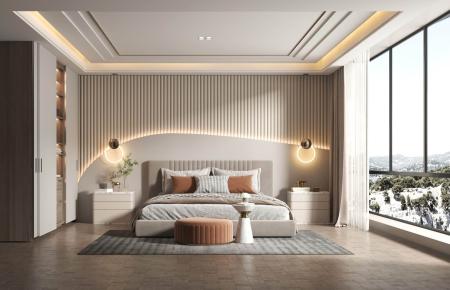 Bedroom 3ds max vray interior scene model 0038