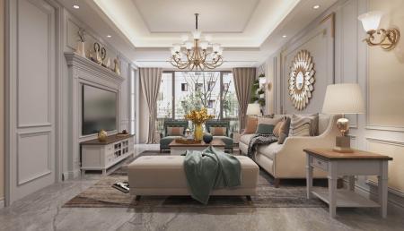 Living room 3ds max vray interior scene model 0133