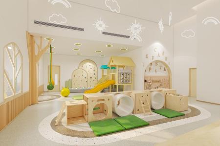 Kindergarten 3ds max vray interior scene model 002