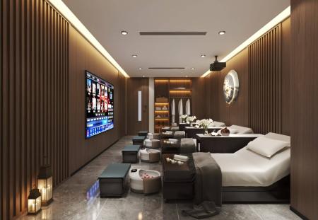 Spa 3ds max vray interior scene model 0019