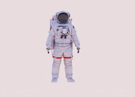 Astronaut 3ds max Vary model 0006