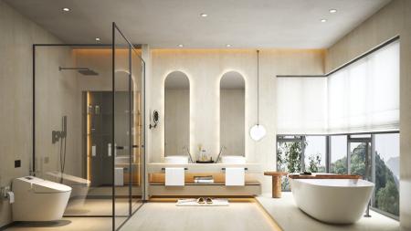 Bathroom 3ds max vray interior scene model 0068