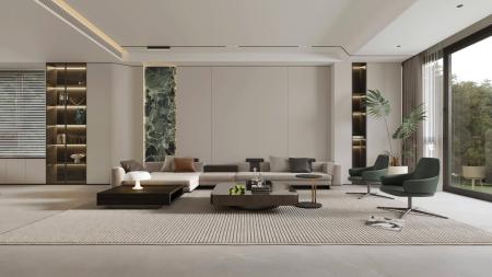 Living and Dining room 3ds max vray interior scene model 0196