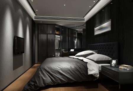 Bedroom 3ds max vray interior scene model 0120