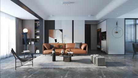 living room 3ds max vray interior scene model 0049