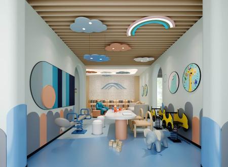 Kindergarten 3ds max vray interior scene model 002