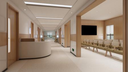 Nurse station 3ds max vray interior scene model 00