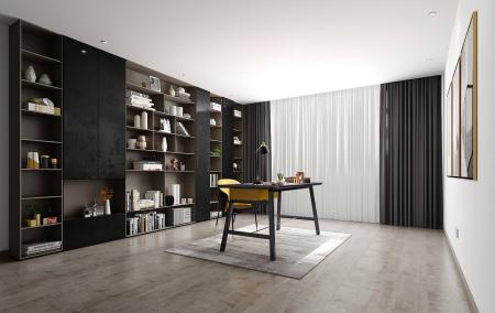 Home office 3ds max vray interior scene model 0022