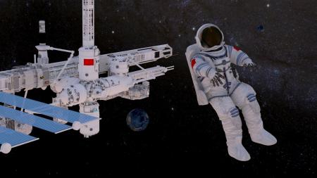 Astronaut 3ds max Vray model 0001