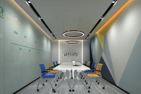 Meeting room 3ds max vray interior scene model 0033