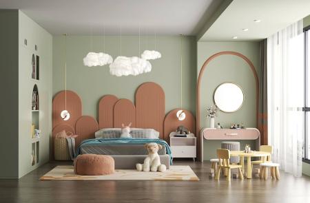 Children room 3ds max vray interior scene model 00