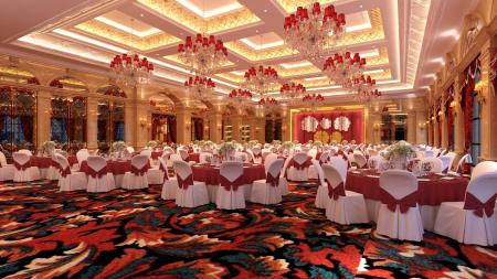 Wedding hall 3ds max vray interior scene model 000