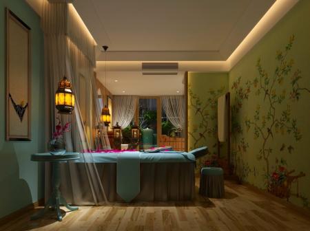 Spa 3ds max vray interior scene model 0032