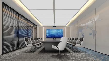 Meeting room 3ds max vray interior scene model 005