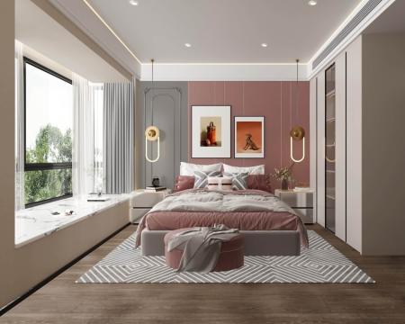 Bedroom 3ds max vray interior scene model 0053