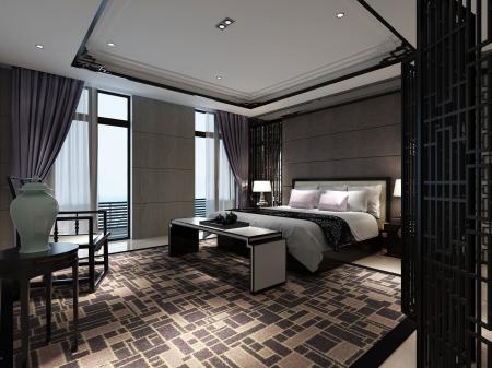 Bedroom 3ds max vray interior scene model 0106