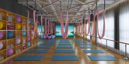 Yoga studio 3ds max vray interior scene model 0006