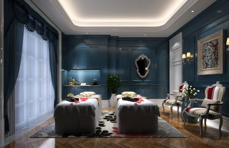 Spa 3ds max vray interior scene model 0027