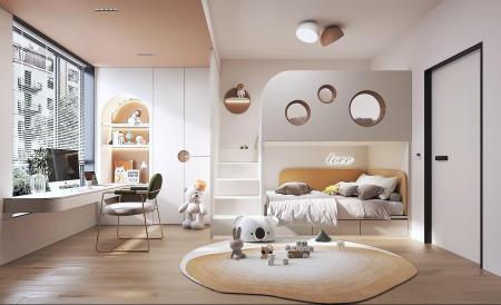 Children room 3ds max vray interior scene model 00