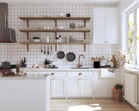 Kitchen 3ds max vray interior scene model 0038