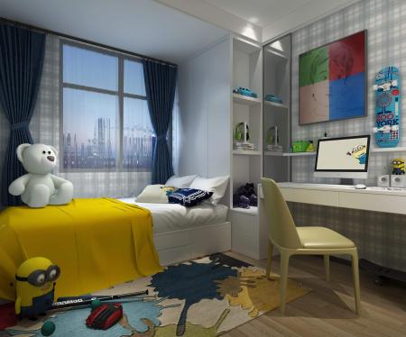 Children room 3ds max vray interior scene model 01