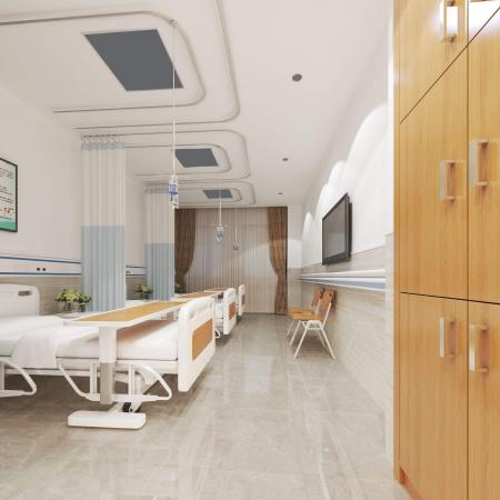 Hospital ward 3ds max vray interior scene model 00