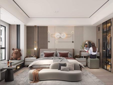 Bedroom 3ds max vray interior scene model 0064