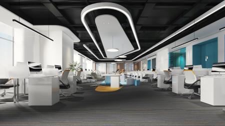 Office 3ds max vray interior scene model 0029