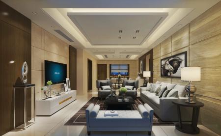 Living room 3ds max vray interior scene model 0093