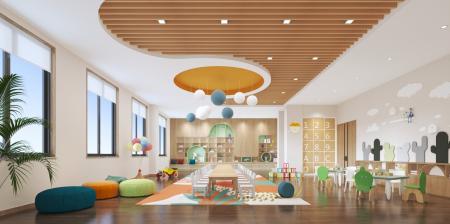 Kindergarten 3ds max vray interior scene model 002