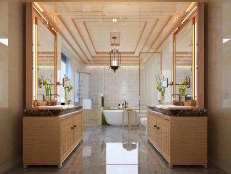 Bathroom 3ds max vray interior scene model 0001