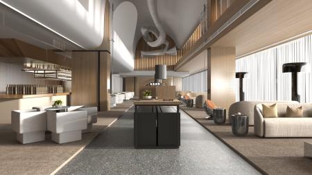 Sales office 3ds max vray interior scene model 003