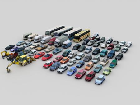 Car 3ds max Vary model 0008