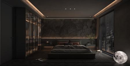 Bedroom 3ds max vray interior scene model 0078