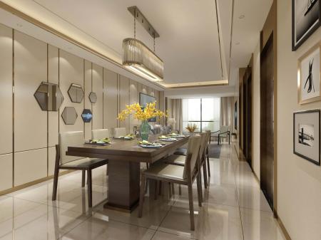 Dining room 3ds max vray interior scene model 0049