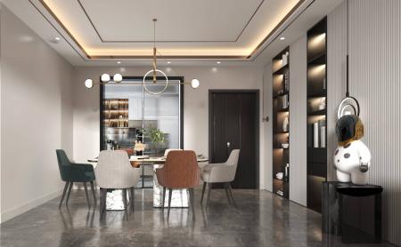 Dining room 3ds max vray interior scene model 0013