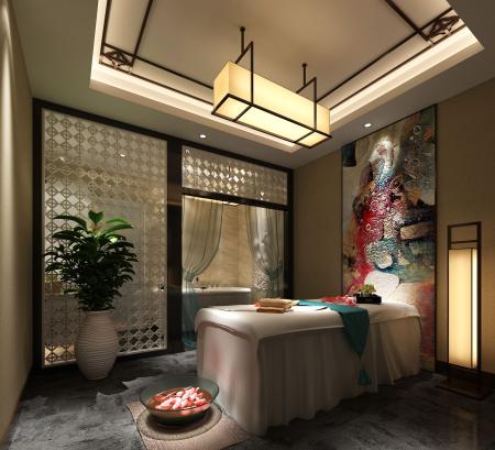 Spa 3ds max vray interior scene model 0023