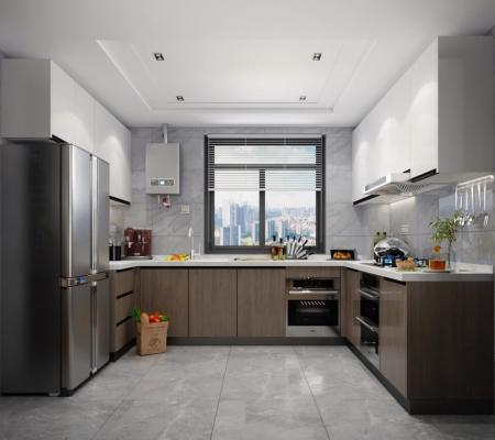 Kitchen 3ds max vray interior scene model 0004
