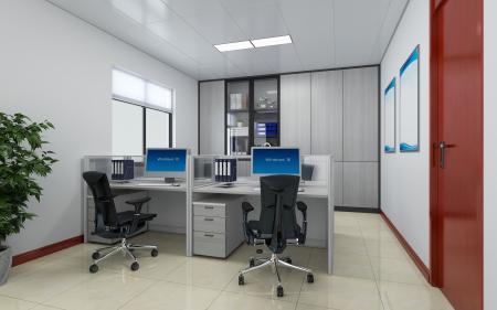 Office 3ds max vray interior scene model 0060