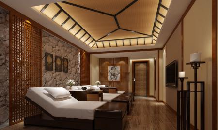 Spa 3ds max vray interior scene model 0028