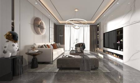 living room 3ds max vray interior scene model 0050